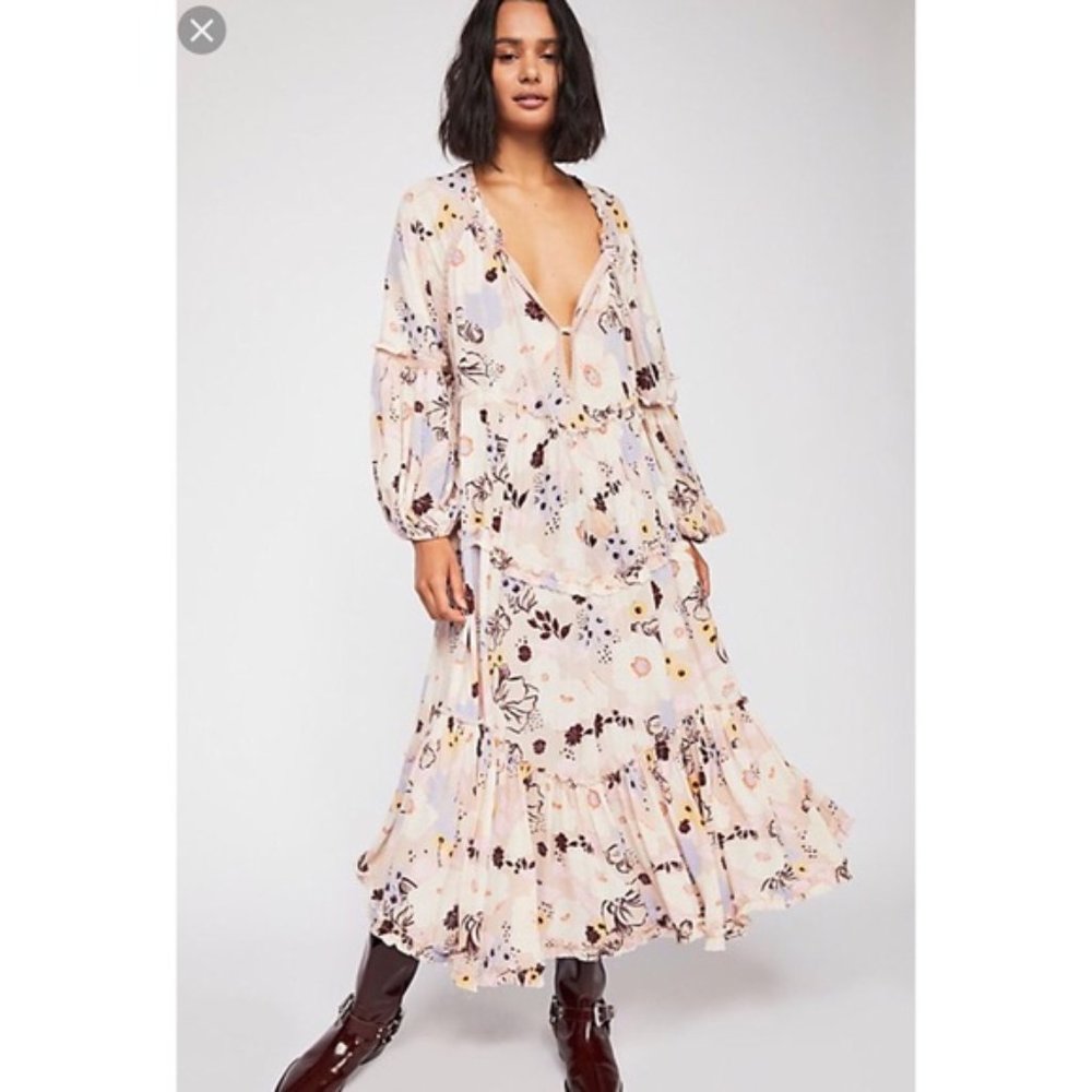 ✨NWT Free People In The Moment Printed Mini Dress✨